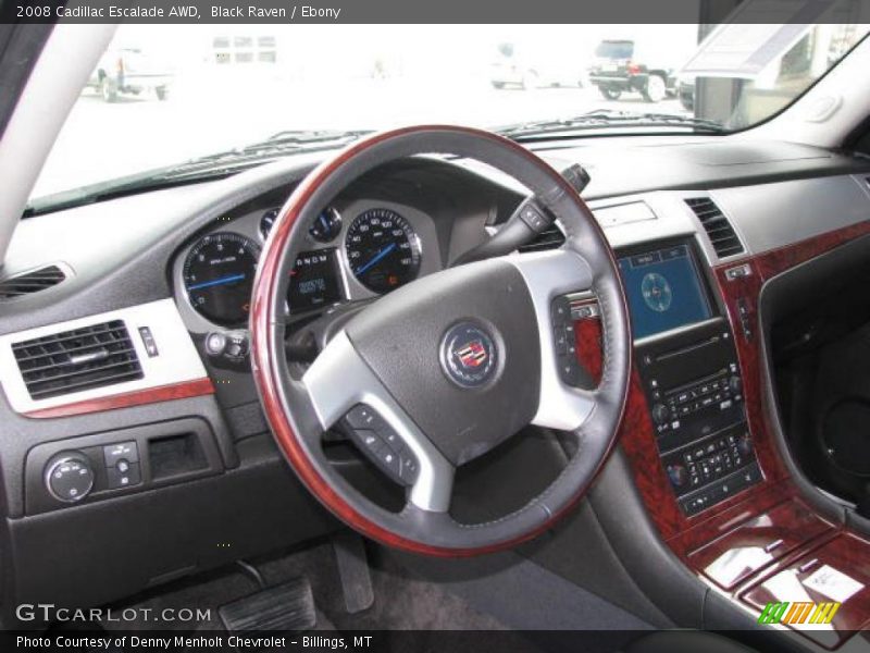 Black Raven / Ebony 2008 Cadillac Escalade AWD