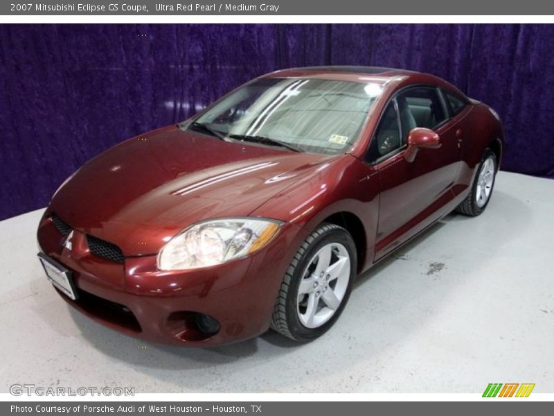Ultra Red Pearl / Medium Gray 2007 Mitsubishi Eclipse GS Coupe