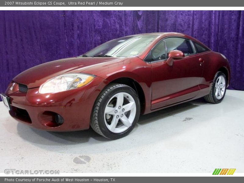 Ultra Red Pearl / Medium Gray 2007 Mitsubishi Eclipse GS Coupe