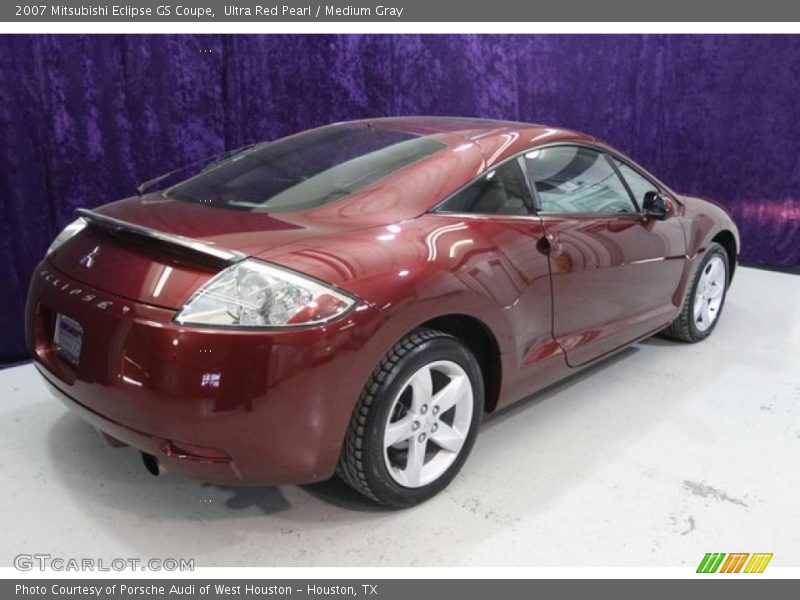 Ultra Red Pearl / Medium Gray 2007 Mitsubishi Eclipse GS Coupe