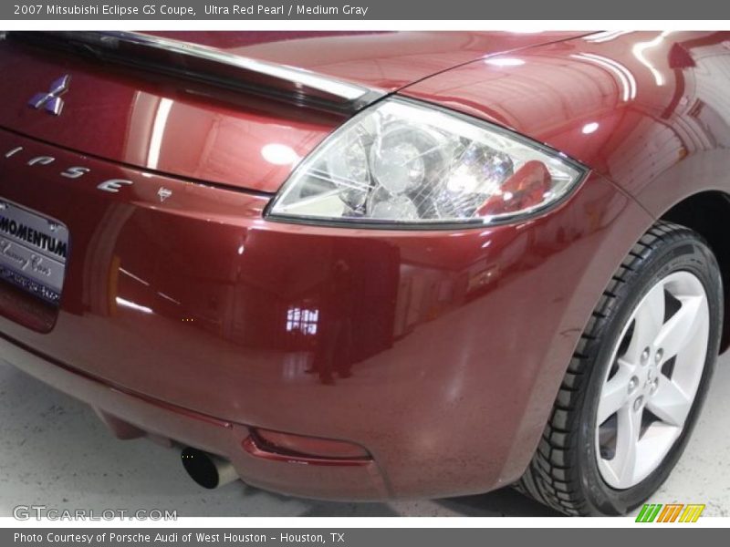 Ultra Red Pearl / Medium Gray 2007 Mitsubishi Eclipse GS Coupe