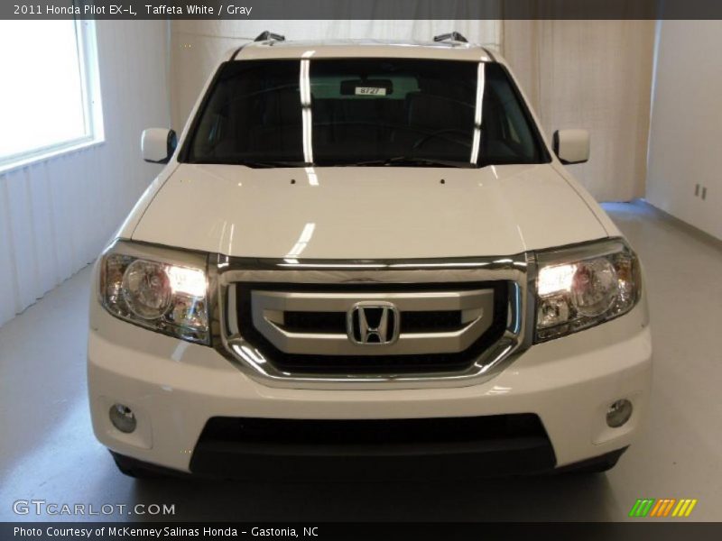 Taffeta White / Gray 2011 Honda Pilot EX-L