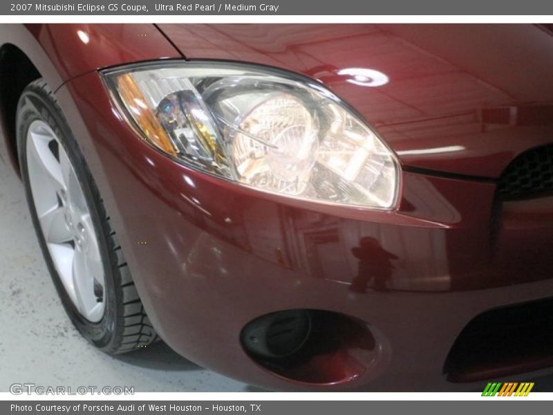 Ultra Red Pearl / Medium Gray 2007 Mitsubishi Eclipse GS Coupe