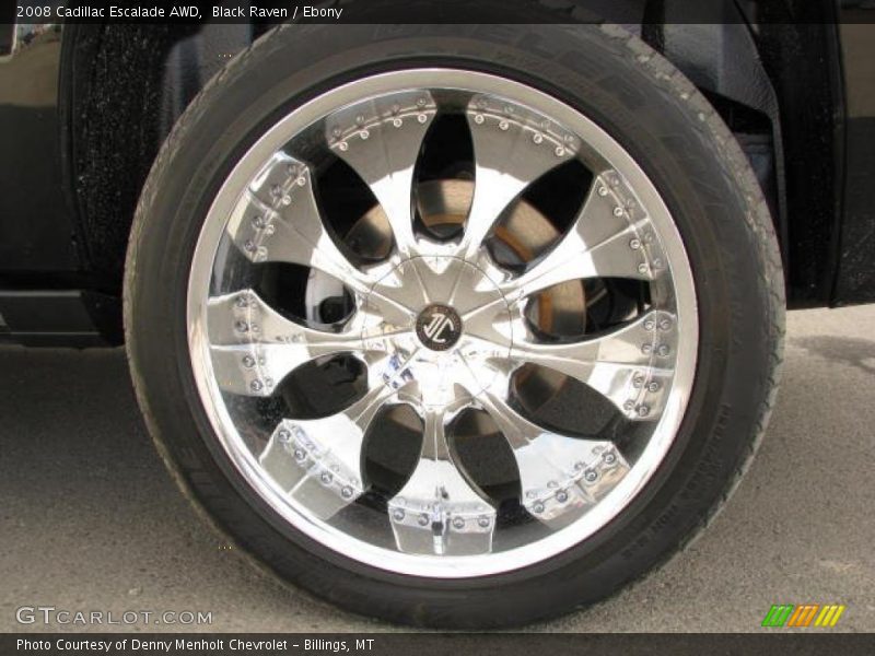 Black Raven / Ebony 2008 Cadillac Escalade AWD
