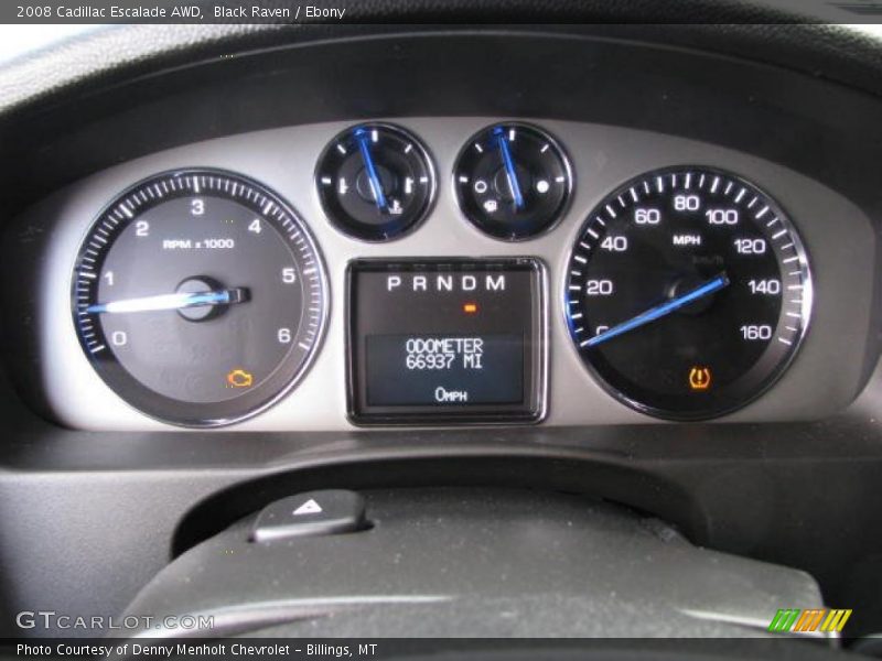 Black Raven / Ebony 2008 Cadillac Escalade AWD
