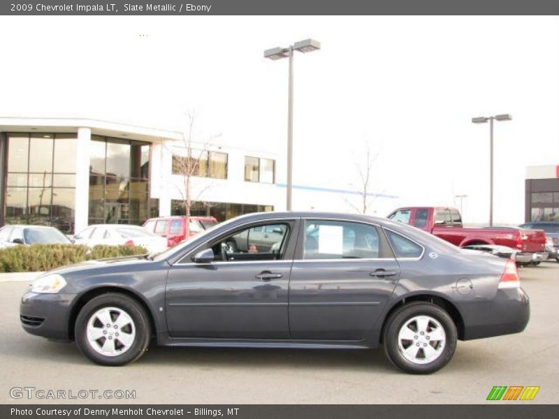 Slate Metallic / Ebony 2009 Chevrolet Impala LT