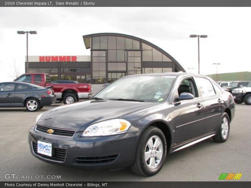 Slate Metallic / Ebony 2009 Chevrolet Impala LT