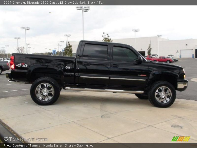 Black / Tan 2007 Chevrolet Silverado 1500 Classic LT Crew Cab 4x4