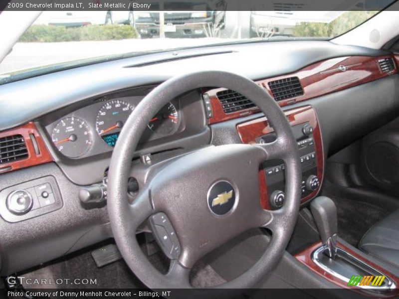 Slate Metallic / Ebony 2009 Chevrolet Impala LT
