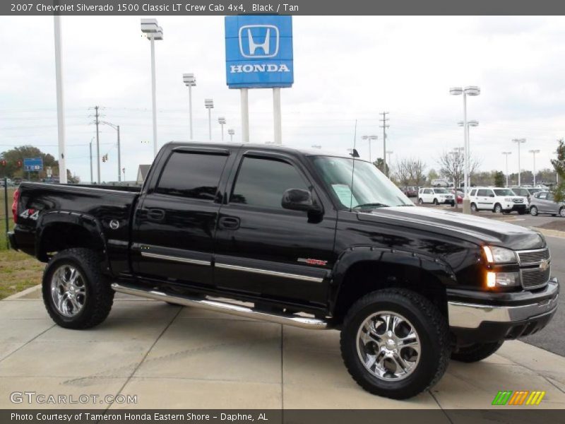 Black / Tan 2007 Chevrolet Silverado 1500 Classic LT Crew Cab 4x4