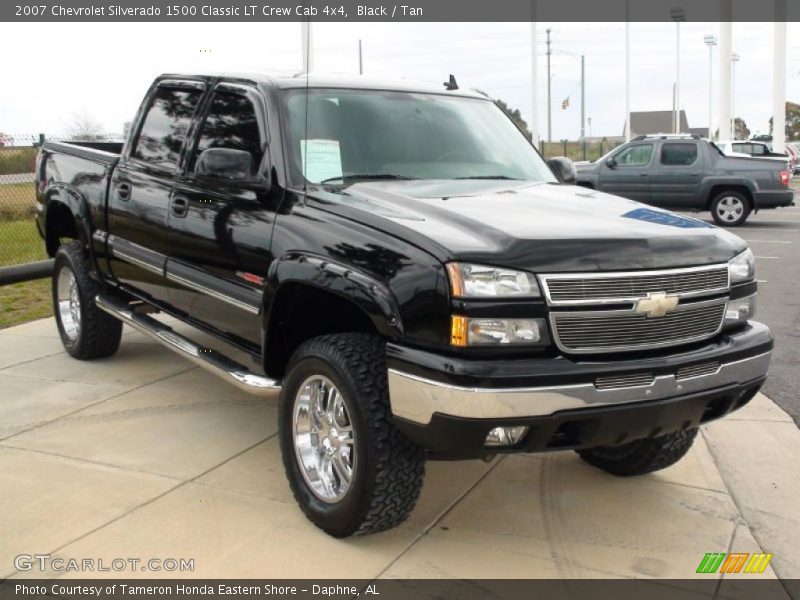 Black / Tan 2007 Chevrolet Silverado 1500 Classic LT Crew Cab 4x4
