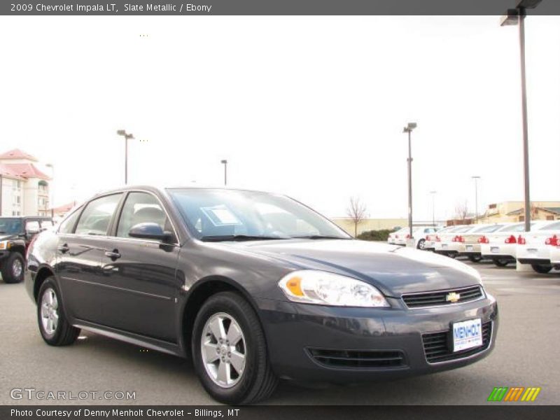 Slate Metallic / Ebony 2009 Chevrolet Impala LT