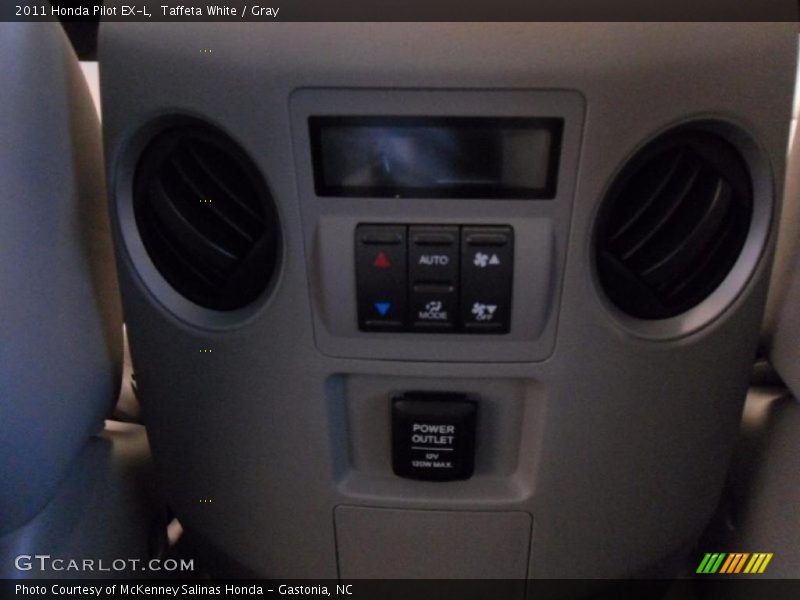 Taffeta White / Gray 2011 Honda Pilot EX-L