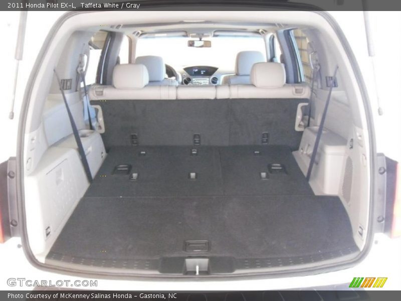 Taffeta White / Gray 2011 Honda Pilot EX-L