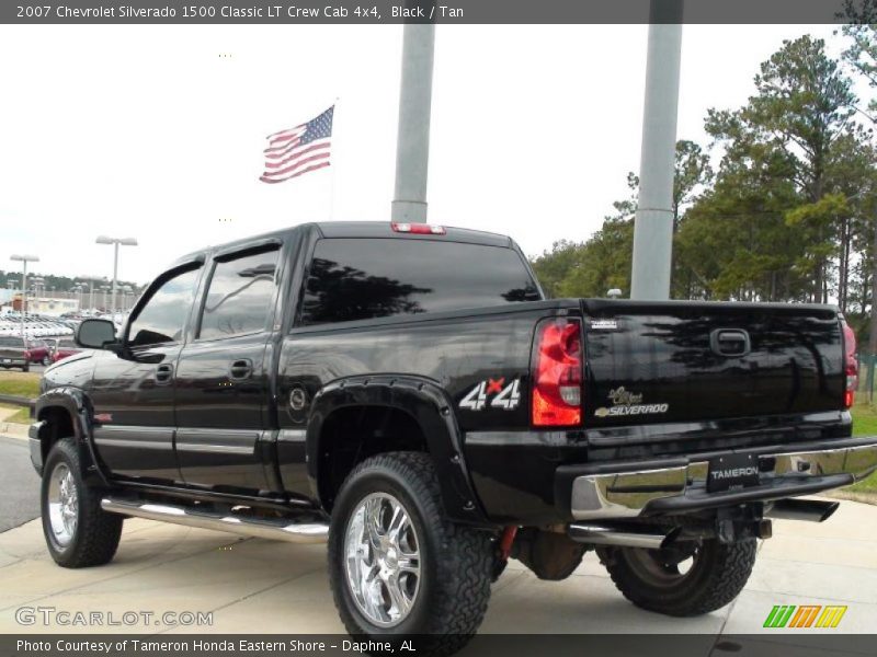 Black / Tan 2007 Chevrolet Silverado 1500 Classic LT Crew Cab 4x4