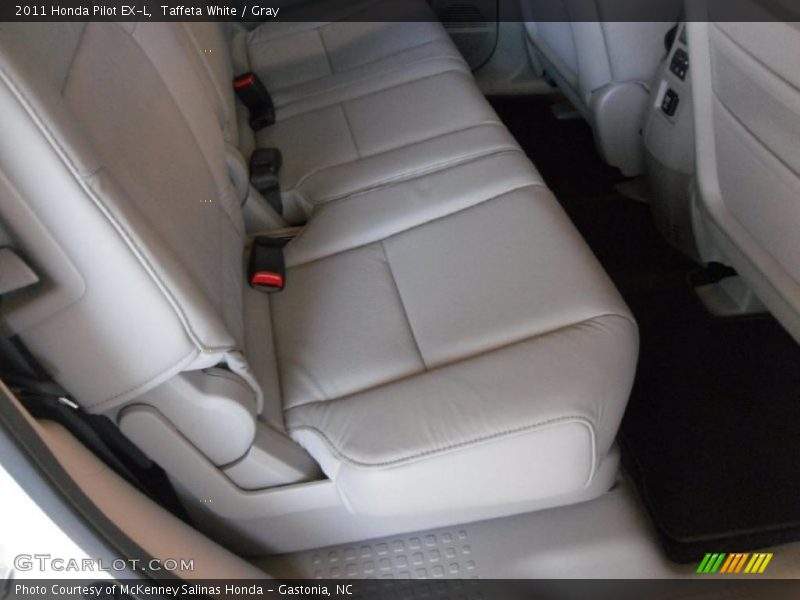 Taffeta White / Gray 2011 Honda Pilot EX-L