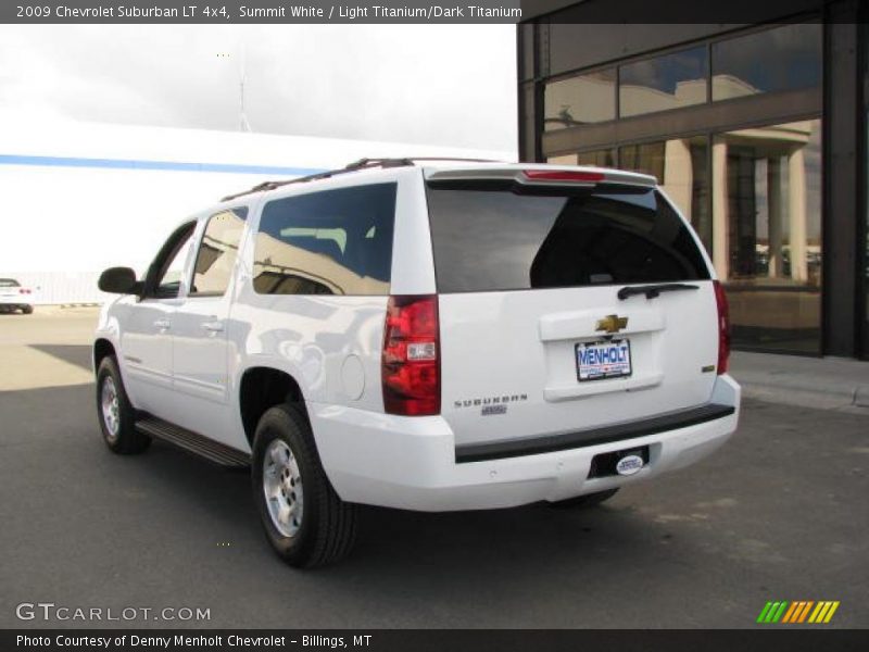 Summit White / Light Titanium/Dark Titanium 2009 Chevrolet Suburban LT 4x4