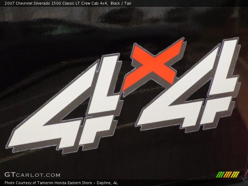 Black / Tan 2007 Chevrolet Silverado 1500 Classic LT Crew Cab 4x4