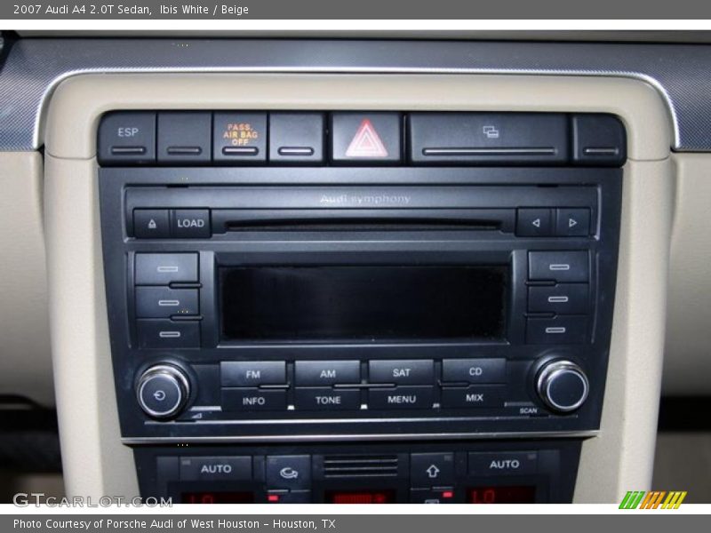 Ibis White / Beige 2007 Audi A4 2.0T Sedan