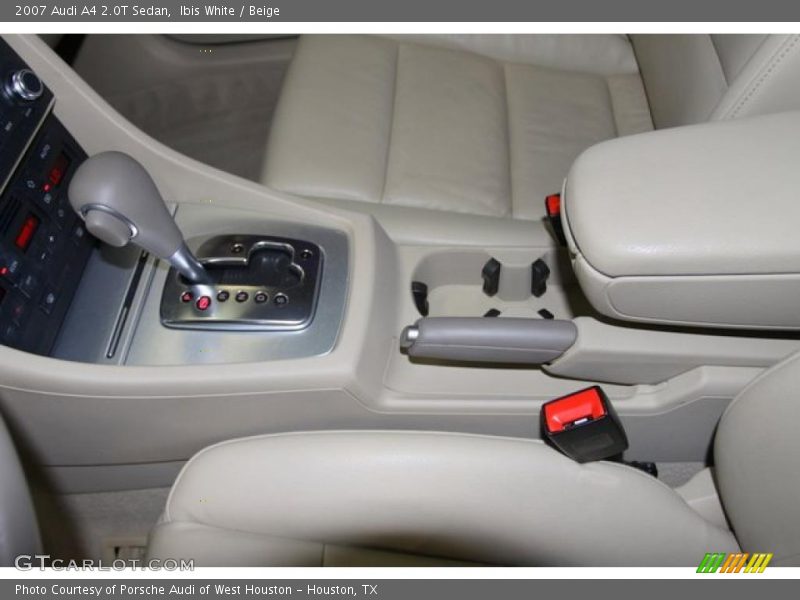 Ibis White / Beige 2007 Audi A4 2.0T Sedan