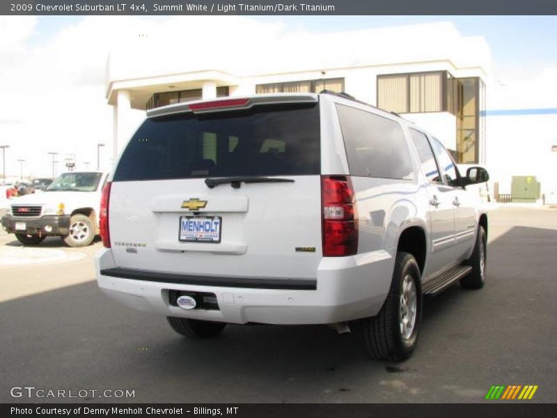Summit White / Light Titanium/Dark Titanium 2009 Chevrolet Suburban LT 4x4