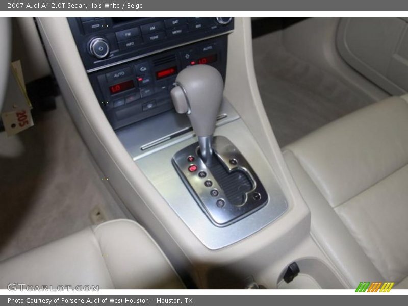 Ibis White / Beige 2007 Audi A4 2.0T Sedan