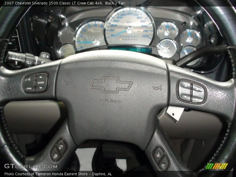 Black / Tan 2007 Chevrolet Silverado 1500 Classic LT Crew Cab 4x4
