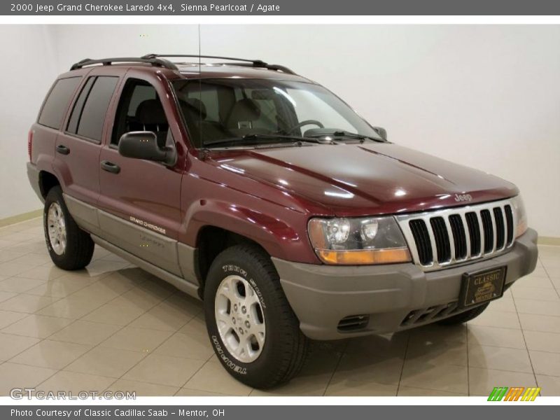 Sienna Pearlcoat / Agate 2000 Jeep Grand Cherokee Laredo 4x4