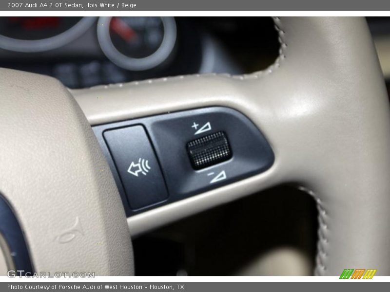 Ibis White / Beige 2007 Audi A4 2.0T Sedan