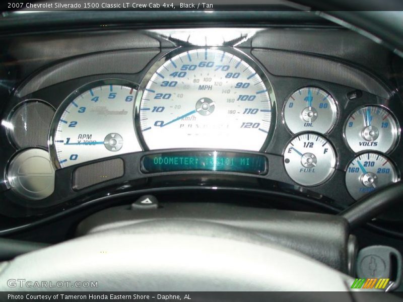Black / Tan 2007 Chevrolet Silverado 1500 Classic LT Crew Cab 4x4