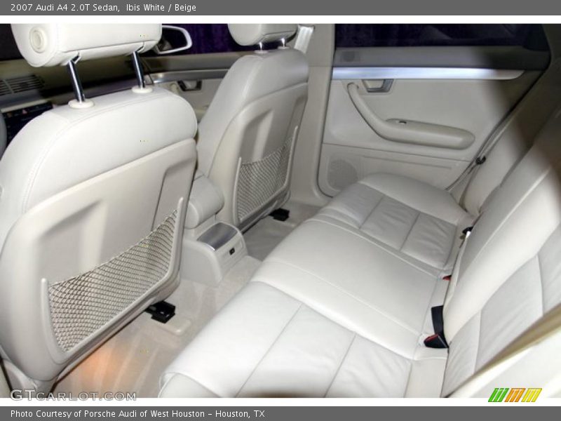 Ibis White / Beige 2007 Audi A4 2.0T Sedan