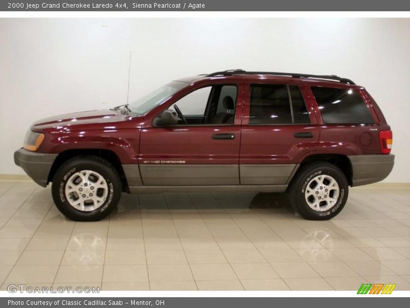 Sienna Pearlcoat / Agate 2000 Jeep Grand Cherokee Laredo 4x4