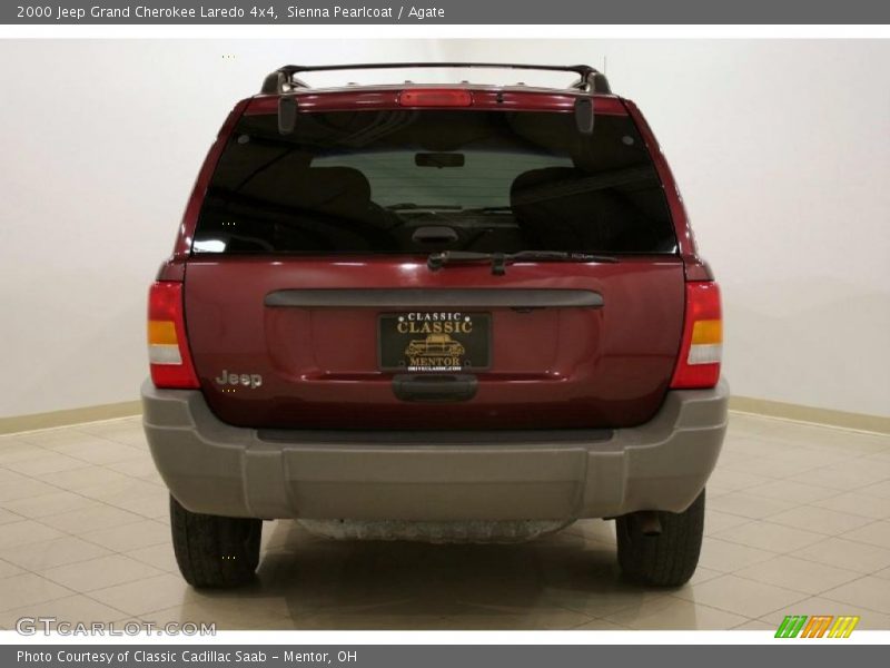 Sienna Pearlcoat / Agate 2000 Jeep Grand Cherokee Laredo 4x4