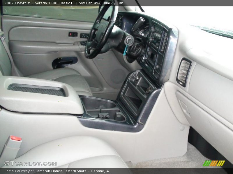 Black / Tan 2007 Chevrolet Silverado 1500 Classic LT Crew Cab 4x4