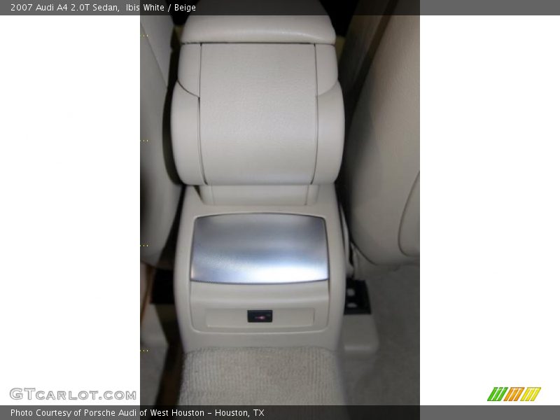 Ibis White / Beige 2007 Audi A4 2.0T Sedan