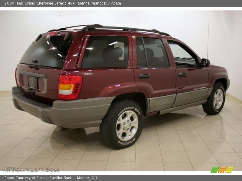 Sienna Pearlcoat / Agate 2000 Jeep Grand Cherokee Laredo 4x4