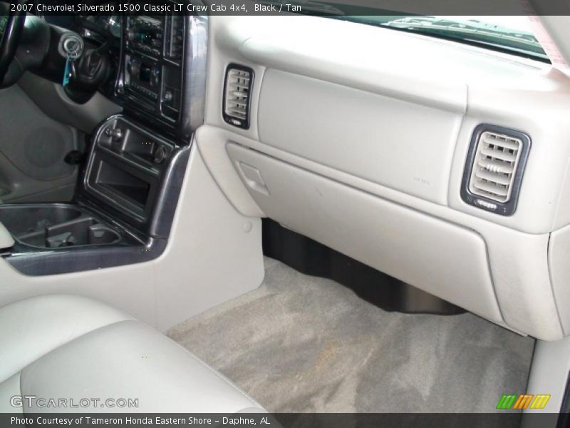 Black / Tan 2007 Chevrolet Silverado 1500 Classic LT Crew Cab 4x4