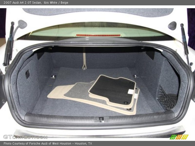 Ibis White / Beige 2007 Audi A4 2.0T Sedan