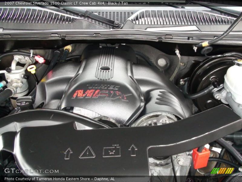 Black / Tan 2007 Chevrolet Silverado 1500 Classic LT Crew Cab 4x4