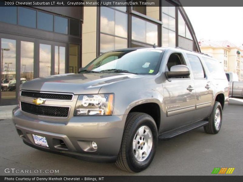 Greystone Metallic / Light Titanium/Dark Titanium 2009 Chevrolet Suburban LT 4x4