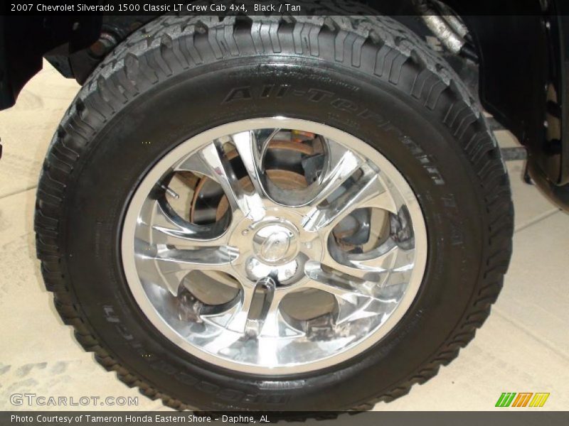 Black / Tan 2007 Chevrolet Silverado 1500 Classic LT Crew Cab 4x4