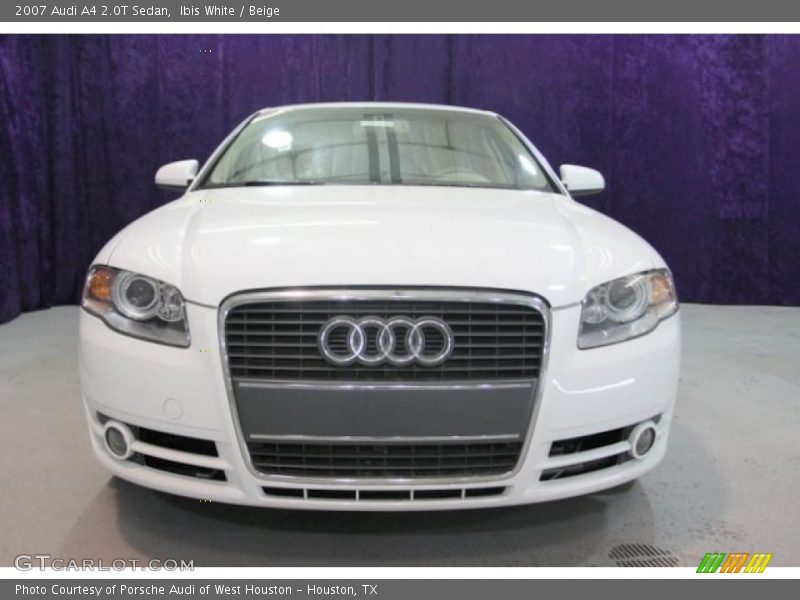 Ibis White / Beige 2007 Audi A4 2.0T Sedan