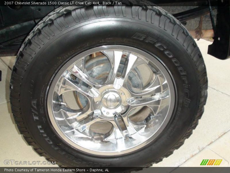 Black / Tan 2007 Chevrolet Silverado 1500 Classic LT Crew Cab 4x4