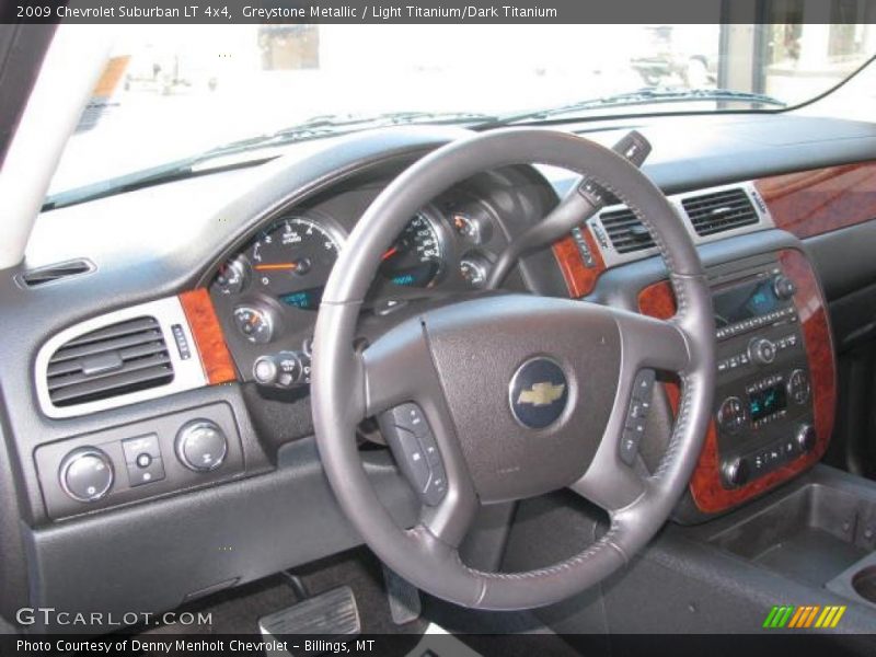 Greystone Metallic / Light Titanium/Dark Titanium 2009 Chevrolet Suburban LT 4x4