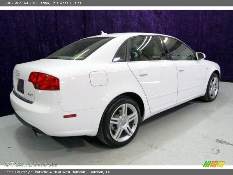 Ibis White / Beige 2007 Audi A4 2.0T Sedan