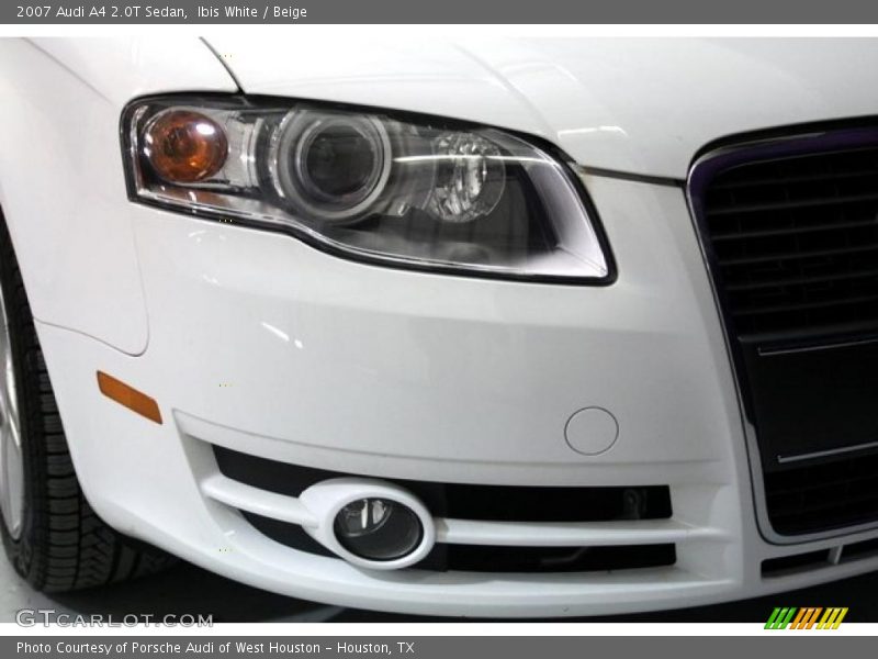 Ibis White / Beige 2007 Audi A4 2.0T Sedan