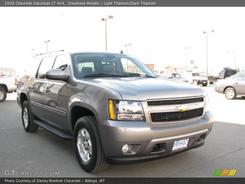 Greystone Metallic / Light Titanium/Dark Titanium 2009 Chevrolet Suburban LT 4x4