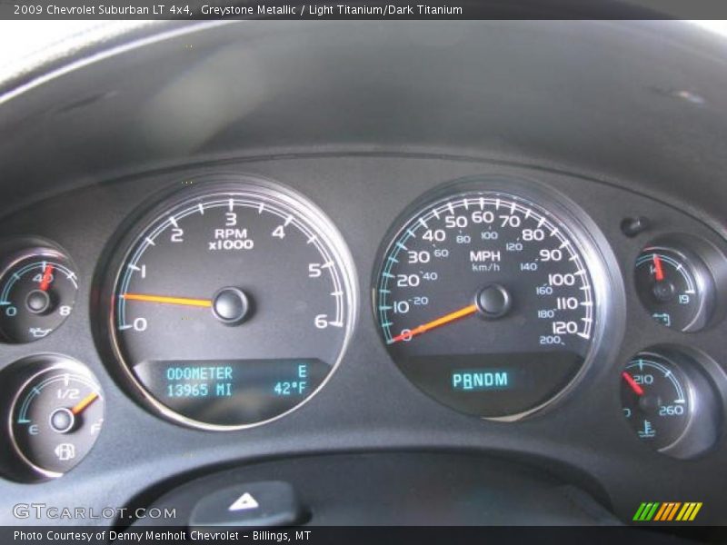 Greystone Metallic / Light Titanium/Dark Titanium 2009 Chevrolet Suburban LT 4x4
