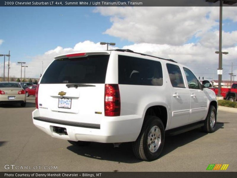 Summit White / Light Titanium/Dark Titanium 2009 Chevrolet Suburban LT 4x4