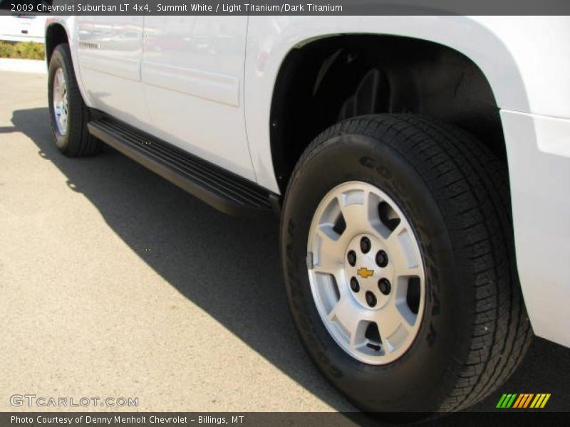 Summit White / Light Titanium/Dark Titanium 2009 Chevrolet Suburban LT 4x4